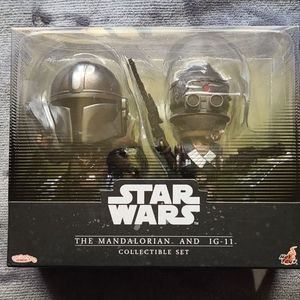 Disney-Star Wars Bobble-Head Collecttible set.